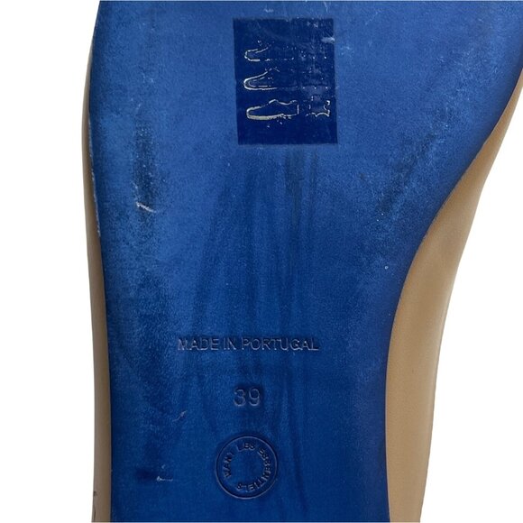 Want Les Essentiels Womens Tan Leather Mules Slip-On Size US8 (EU39) - Picture 6 of 7